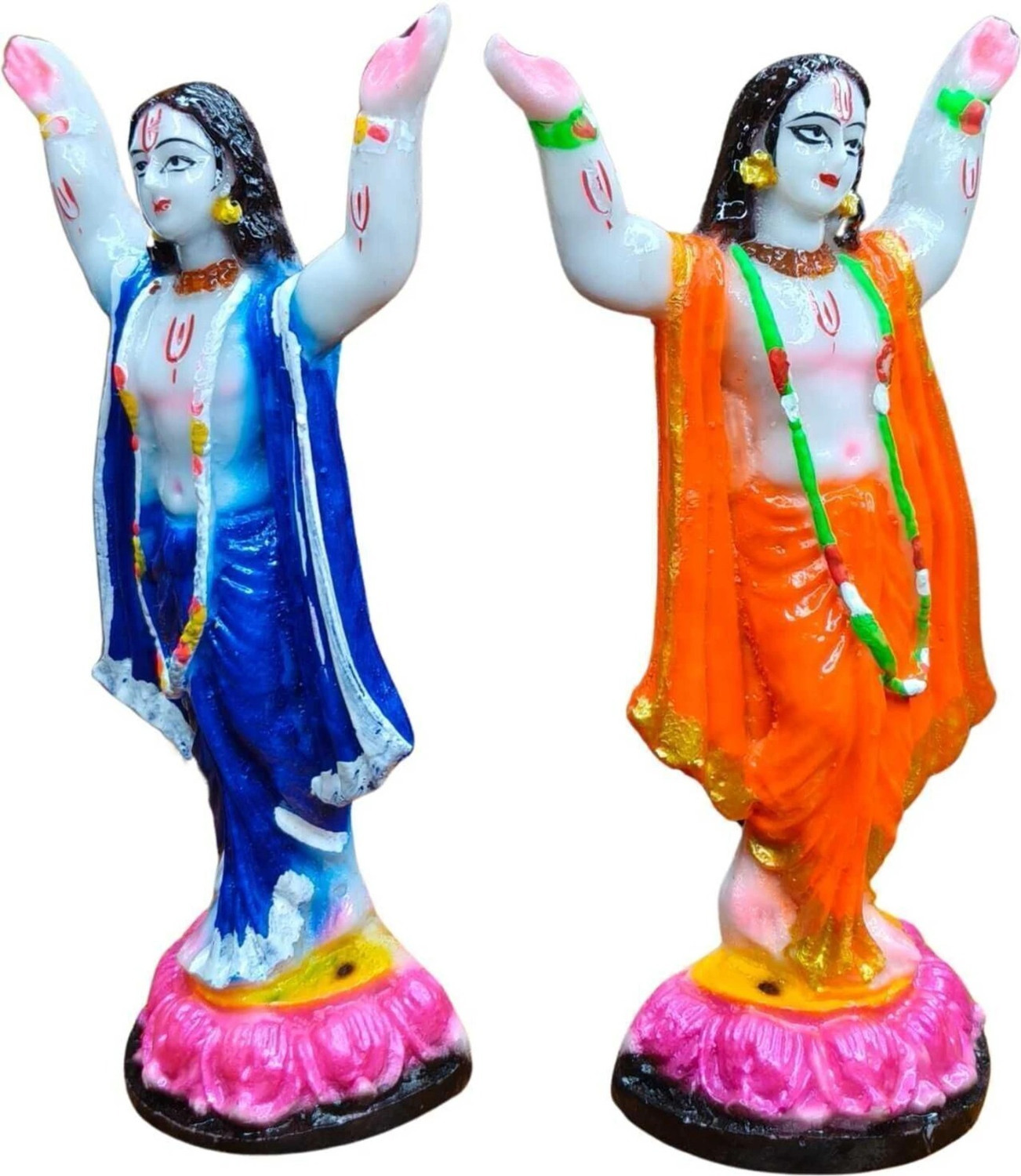 Image of LOMORA gour nitai idol Decorative Showpiece - 10 cm