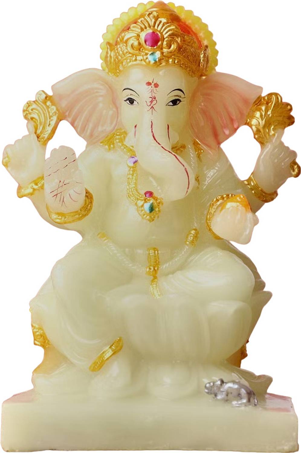 VAMIKA HANDICRAFTS Redium Ganesha Statue Decorative Showpiece - 18 cm