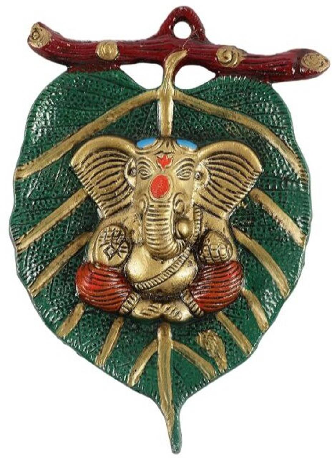 SP Handicrafts Ganesh Hanging for Wall Door Entrance Decoration Items Decorative Showpiece  -  20 cm