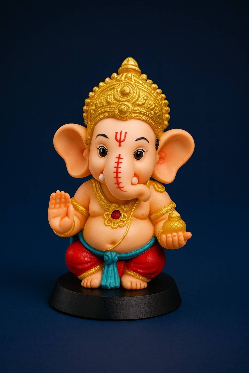 NIKUARA GANESHAO12 Decorative Showpiece - 12 cm