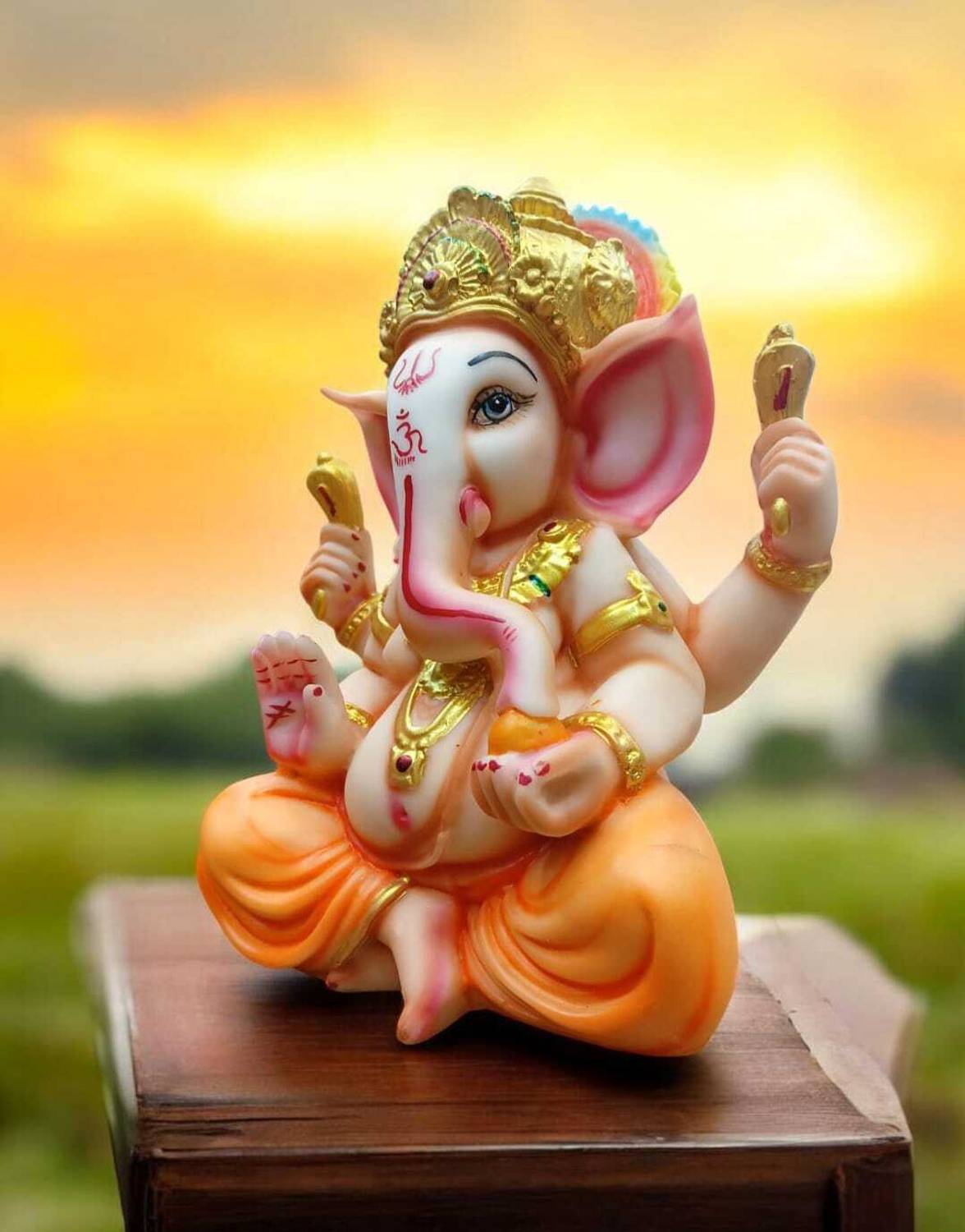 Shivayu Crafts Beautiful Ganesha Decorative Showpiece - 24 cm
