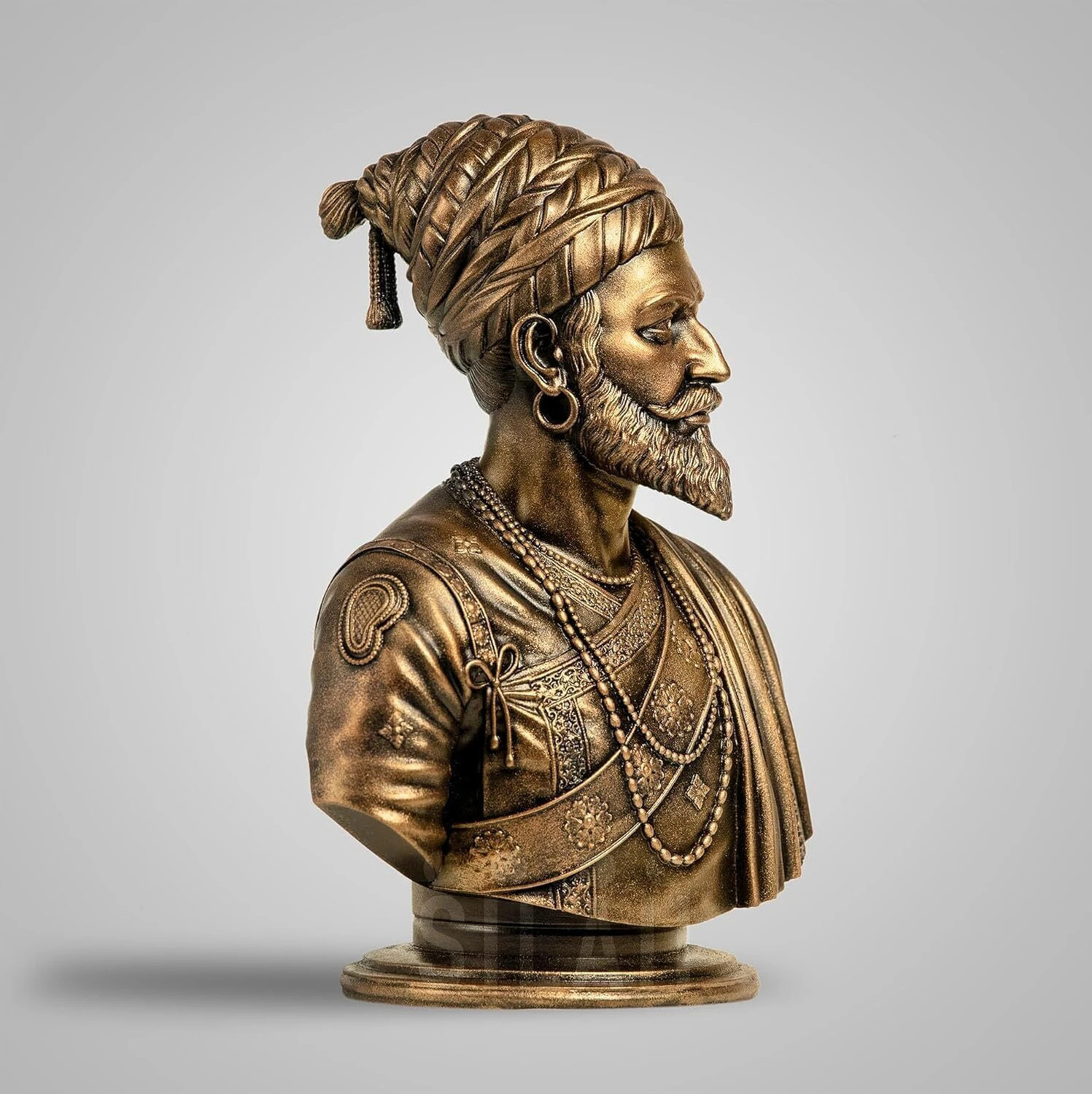 Image of MADeco Chhatrapati Shivaji Maharaj / Decorative Showpiece - 13 cm