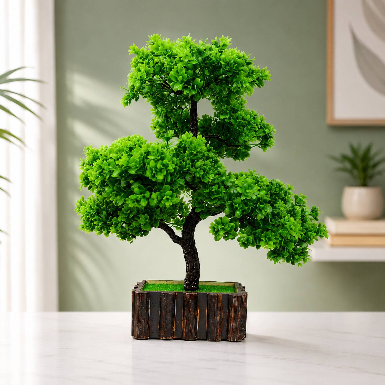 velmoramart Artificial Bonsai Plant 36 cm - Image 1