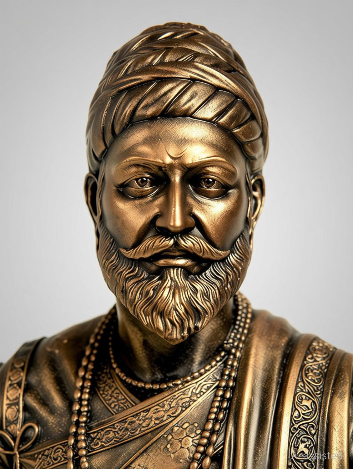 Image of MADeco Chhatrapati Shivaji Maharaj / Decorative Showpiece - 13 cm