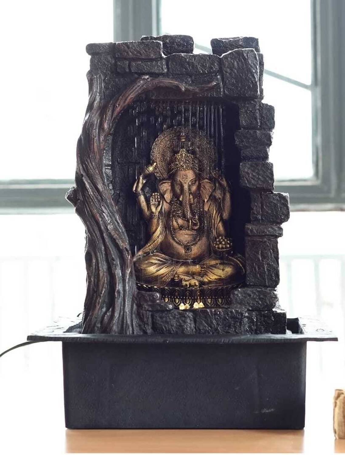 GAYTRI ART AND HANDICRAFTS Ganesha for Home temple Lord Ganpati Diwali Gifts Home Decor Decorative Showpiece - 42 cm