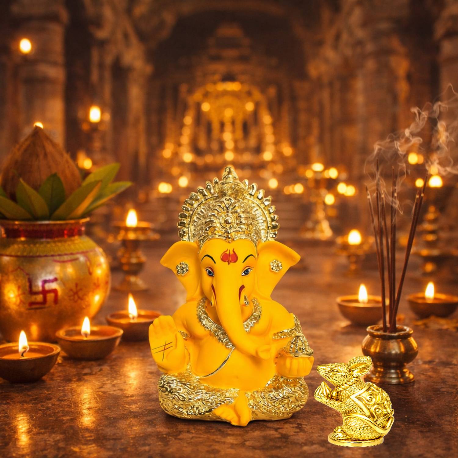 NIHARIKA HANDICRAFT Decorative Showpiece  -  9 cm