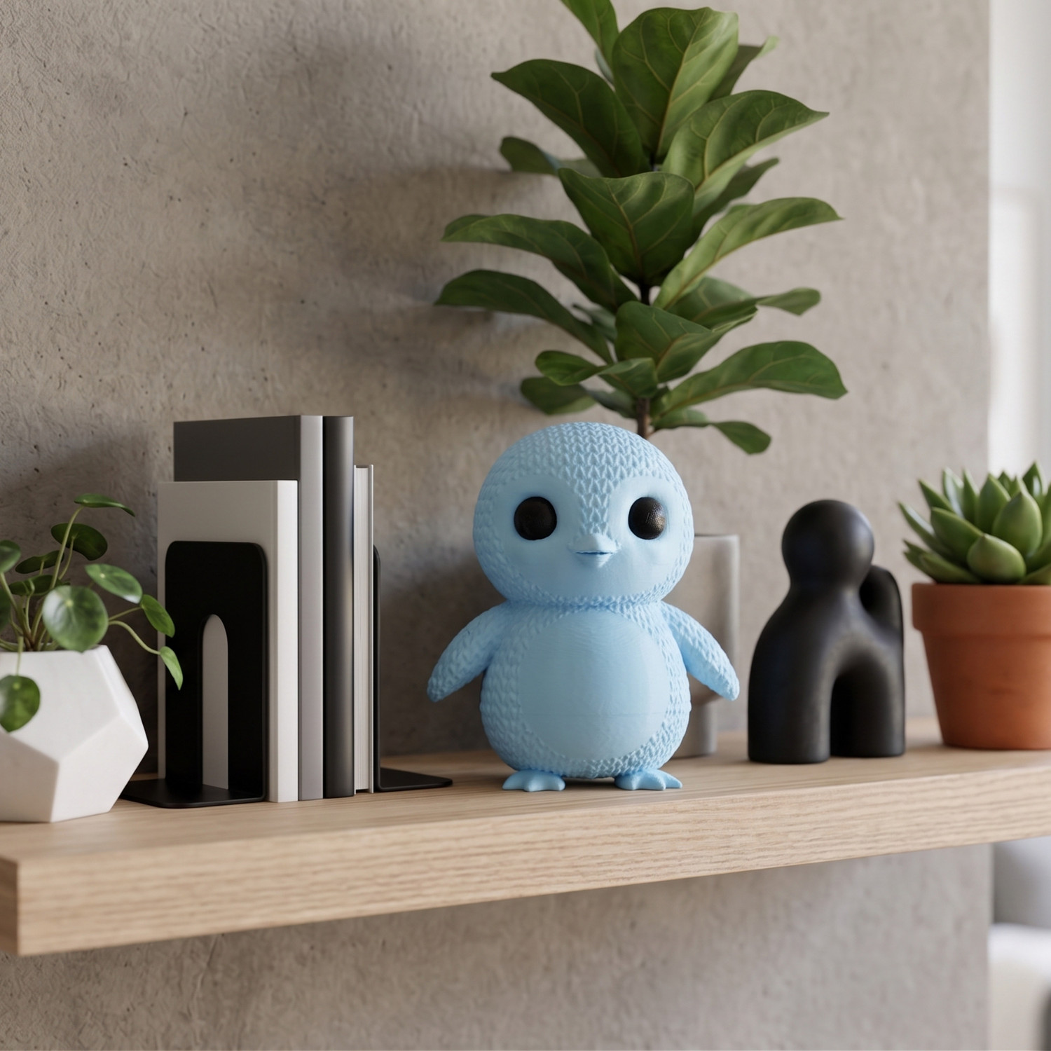 Image of cr8iwitty penguin Decorative Showpiece - 10 cm
