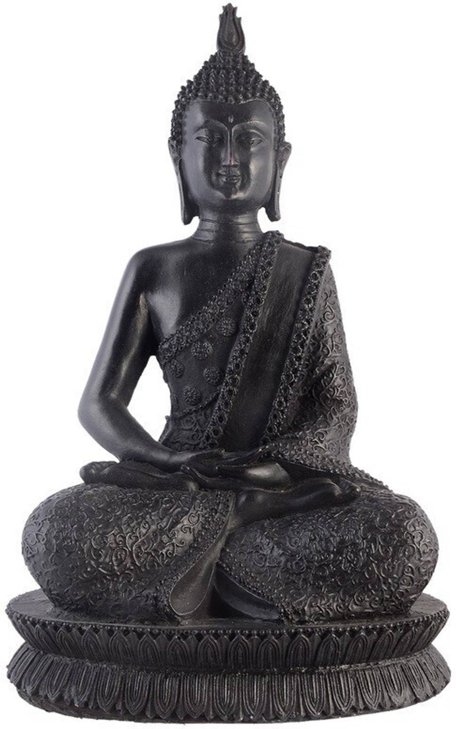 AapnoCrafts Handcrafted Lord Gautam Buddha Meditating Buddha for Home/Office Table Decorative Showpiece - 27.94 cm