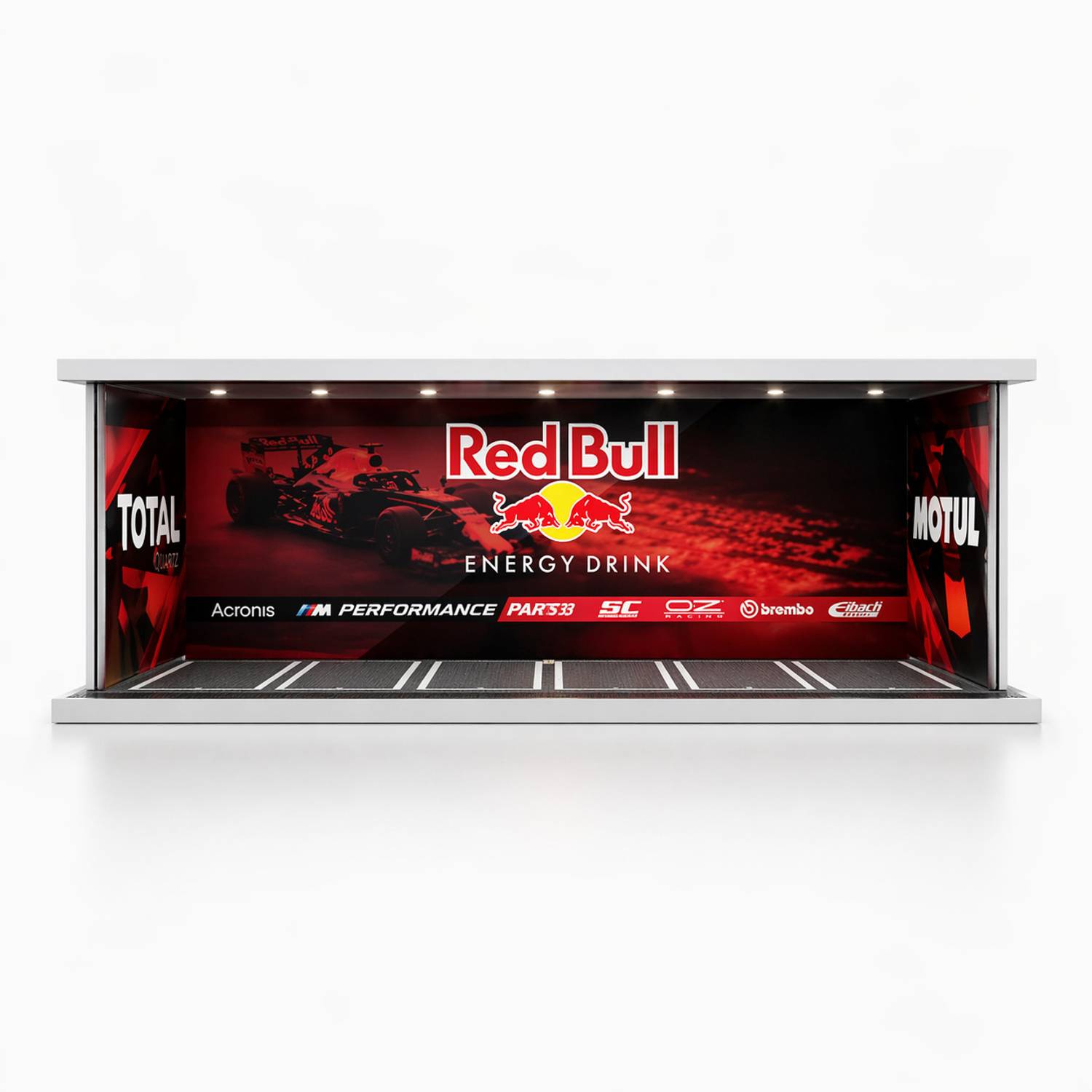 Itysoles Motorsport Energy Series Garage Diorama 1:64 Scale