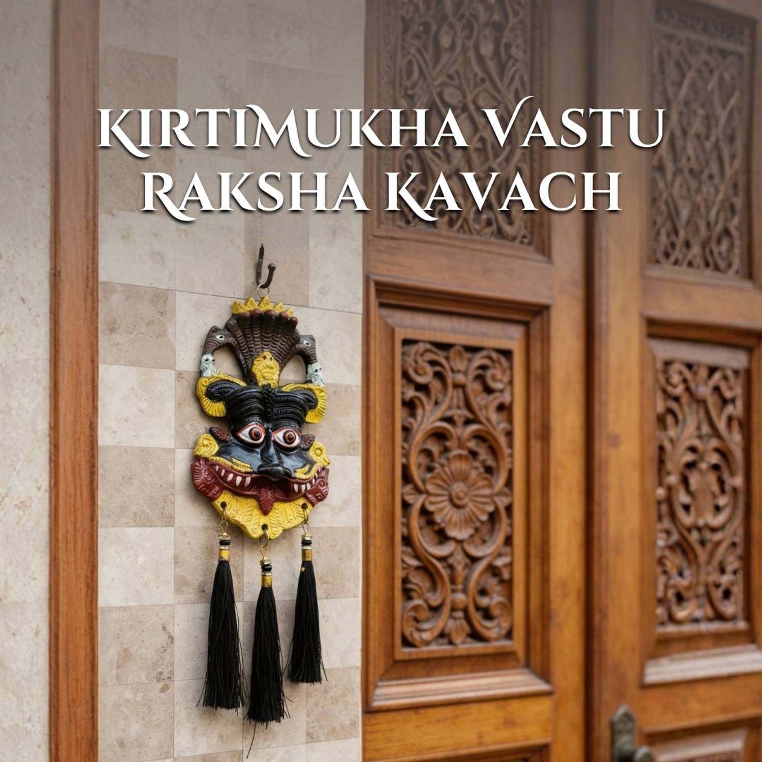 VAMA Nazar Battu for Home Entrance - Hand Painted | Kirti Mukh fo...more