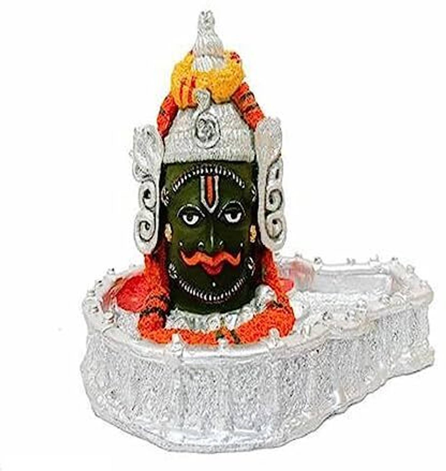 ASTROTALKS Mahakaleshwar Shivling Multicolor Shivling(Shri Baba Mahakal Idol, Medium) Decorative Showpiece - 10 cm