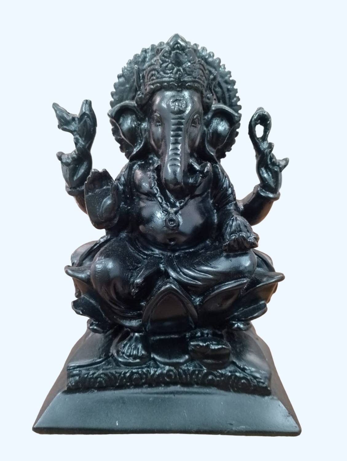 VAMIKA HANDICRAFTS Ganesh Idol Decorative Showpiece - 12.7 cm