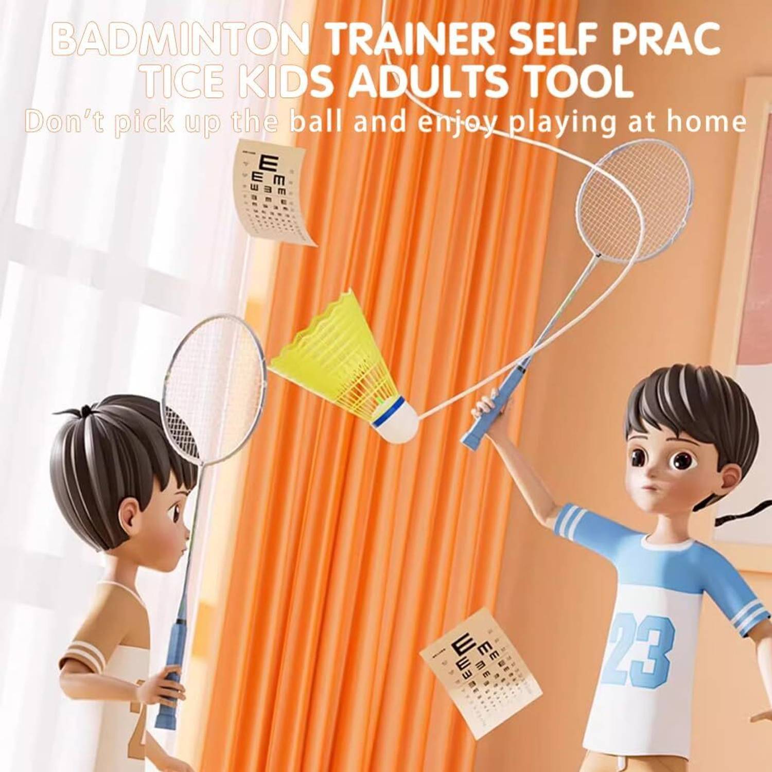 IRIS Badminton Training Kit Nylon Shuttle - Yellow - Image 5