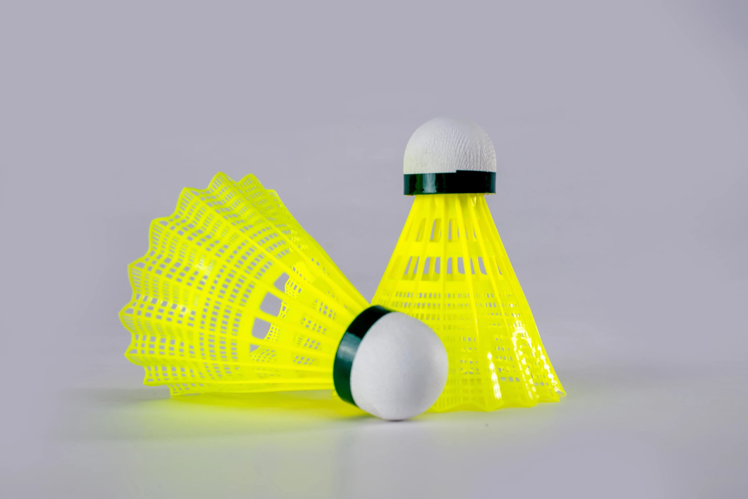 Image of Exergy Nylon Shuttle - Yellow (Slow, 75, Pack of 6) Nylon Shuttle - Yellow