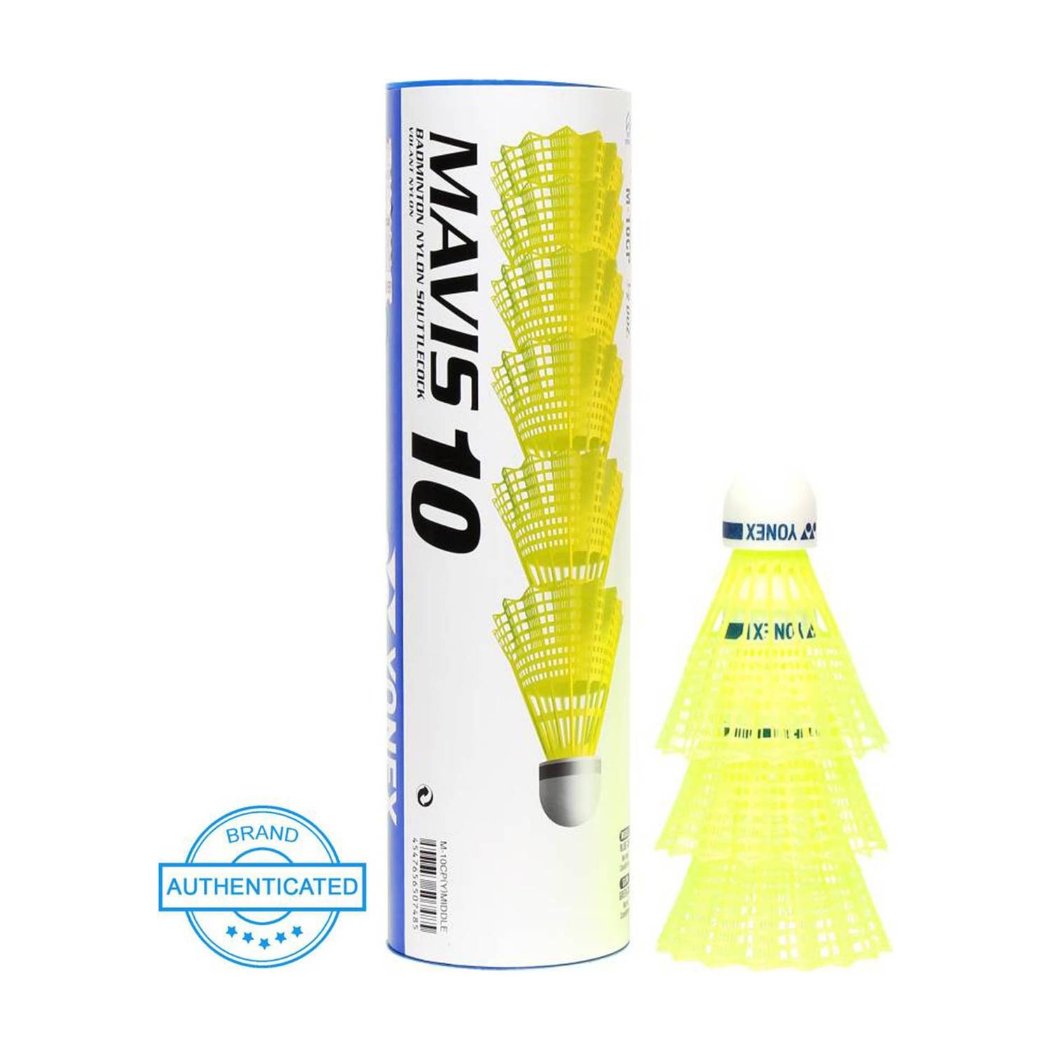 YONEX Mavis 10 Nylon Shuttle  - Yellow
