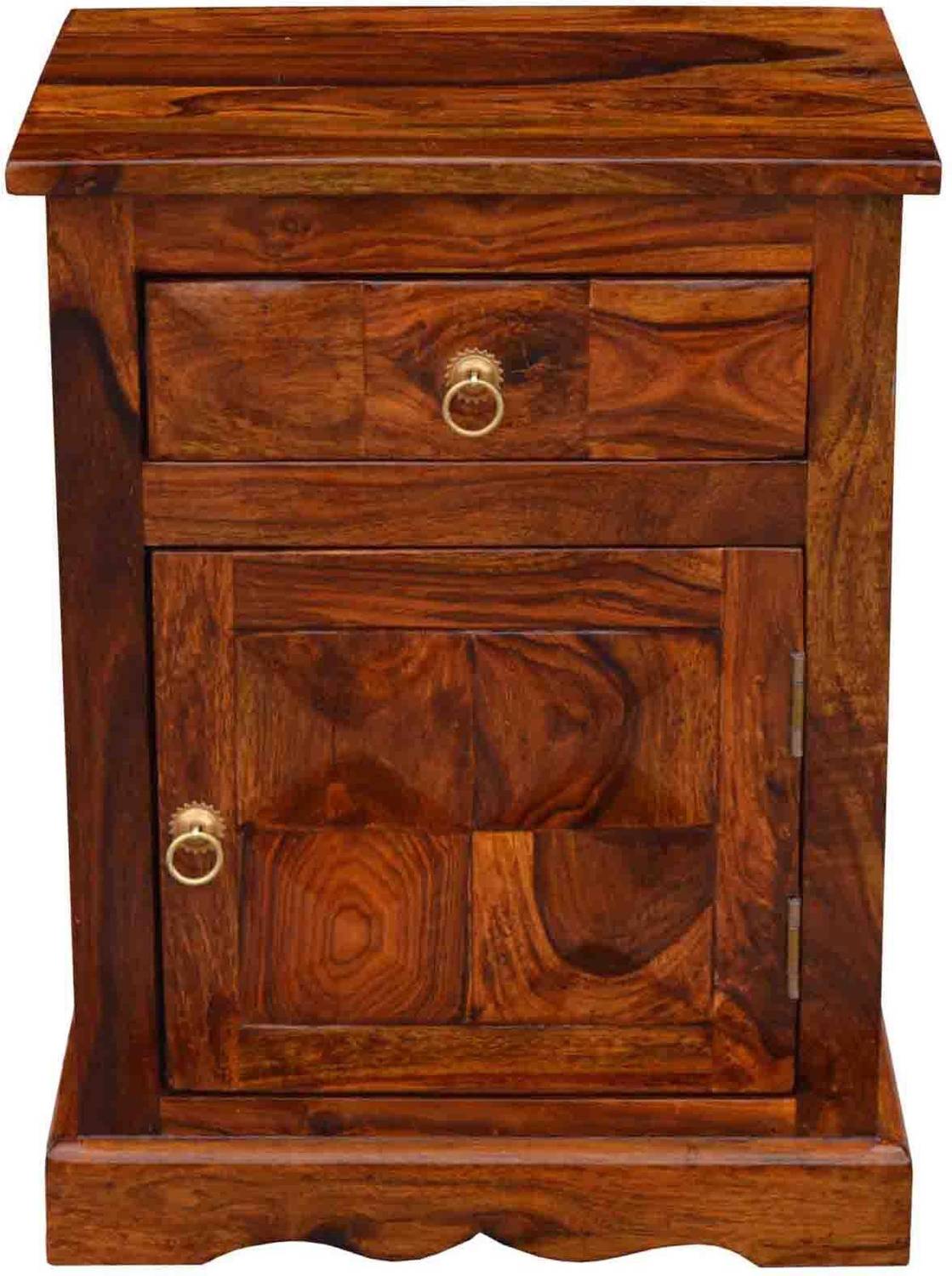 Devsignature Solid Sheesham Wood Bed Side Table For Bed Room Soli