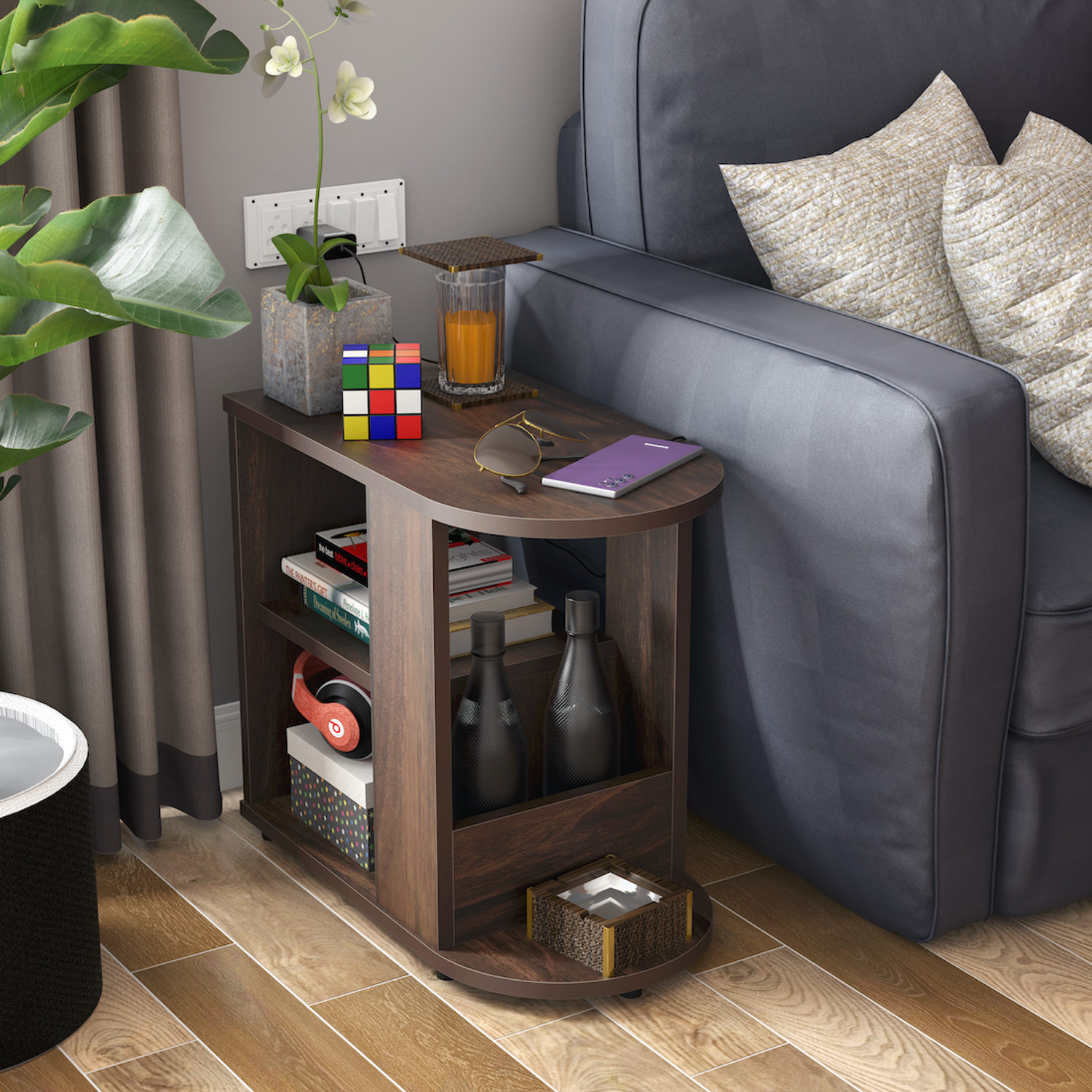 Image of Studio Kook Bene Engineered Wood Side Table