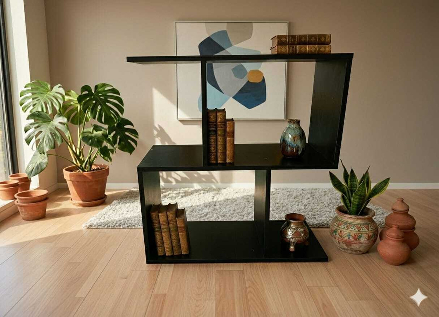Image of Shivi Aanaya Enterprises ZR01 Engineered Wood Bedside Table