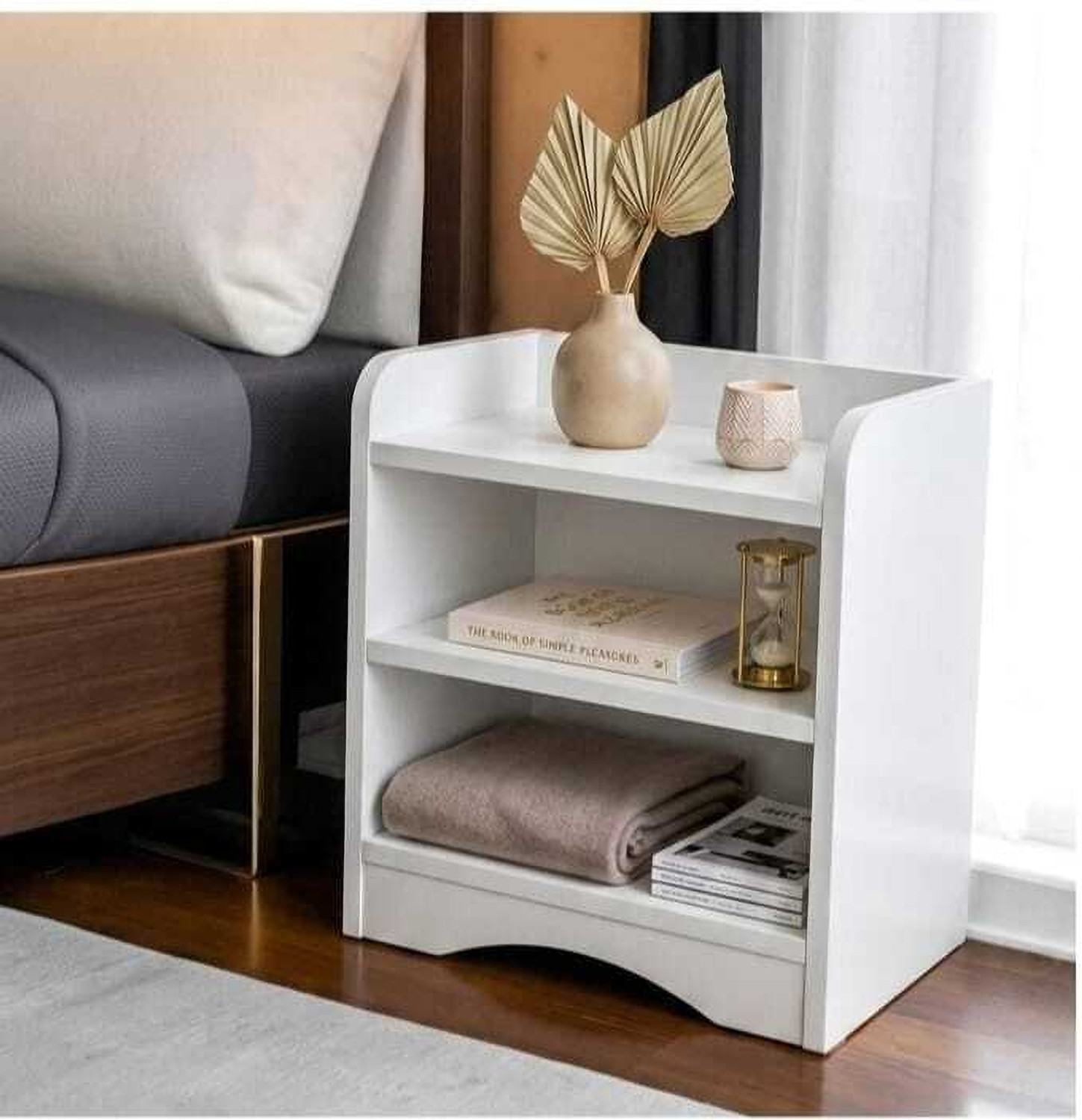 Image of MULTY BUY Solid Wood Bedside Table