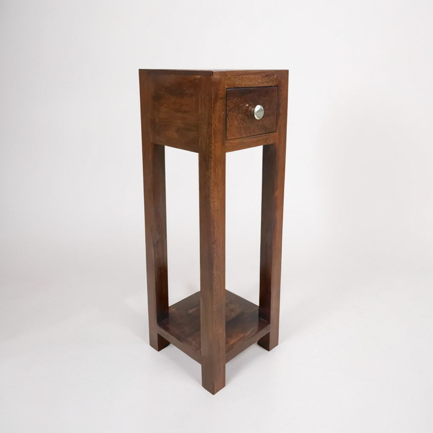Image of UNITEK FURNITURE Sheesham ( Rosewood) Drawer Storage For Living Room Solid Wood Bedside Table