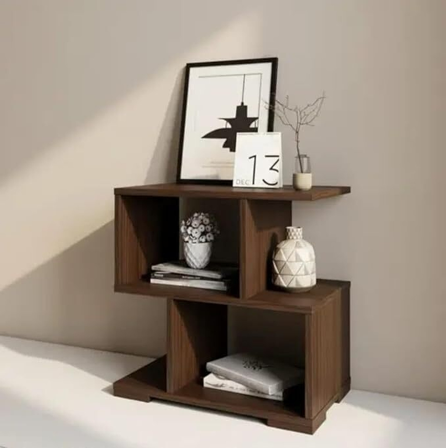 Image of Shivi Aanaya Enterprises ZR01 Engineered Wood Bedside Table