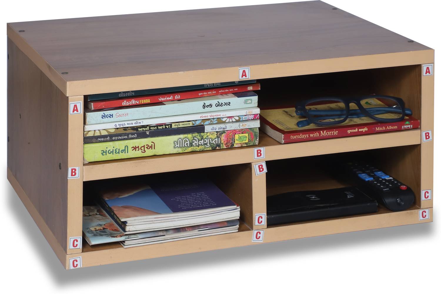 NE Furniture Printer_Stand Engineered Wood End Table (Finish Colo