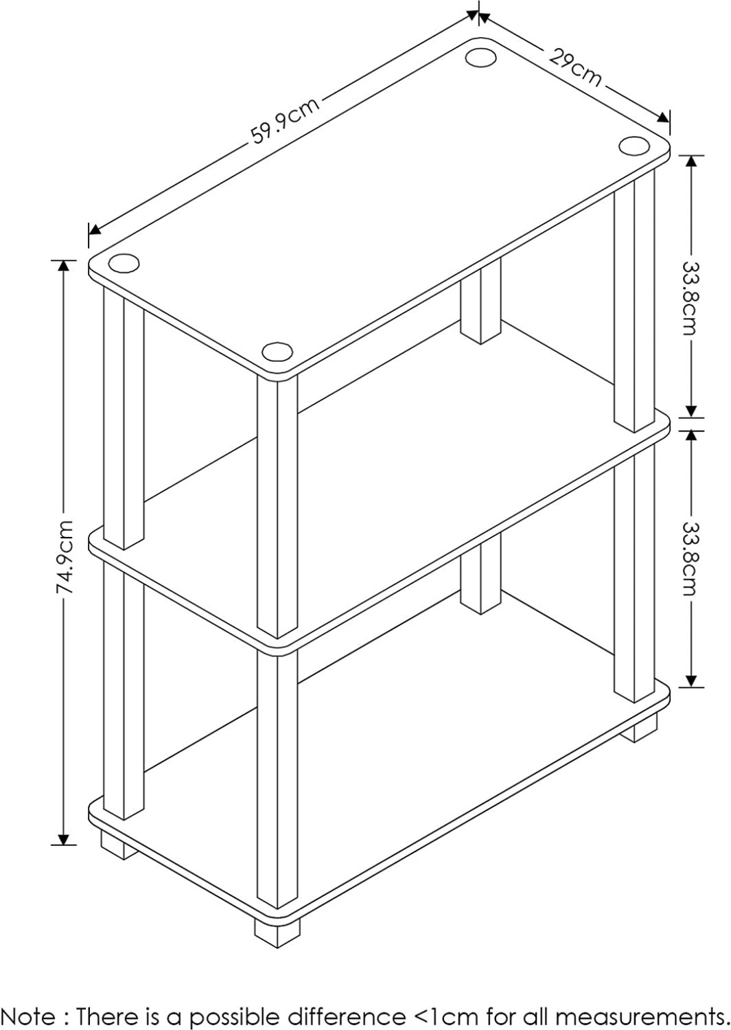 Image of pndggroup Engineered Wood Side Table