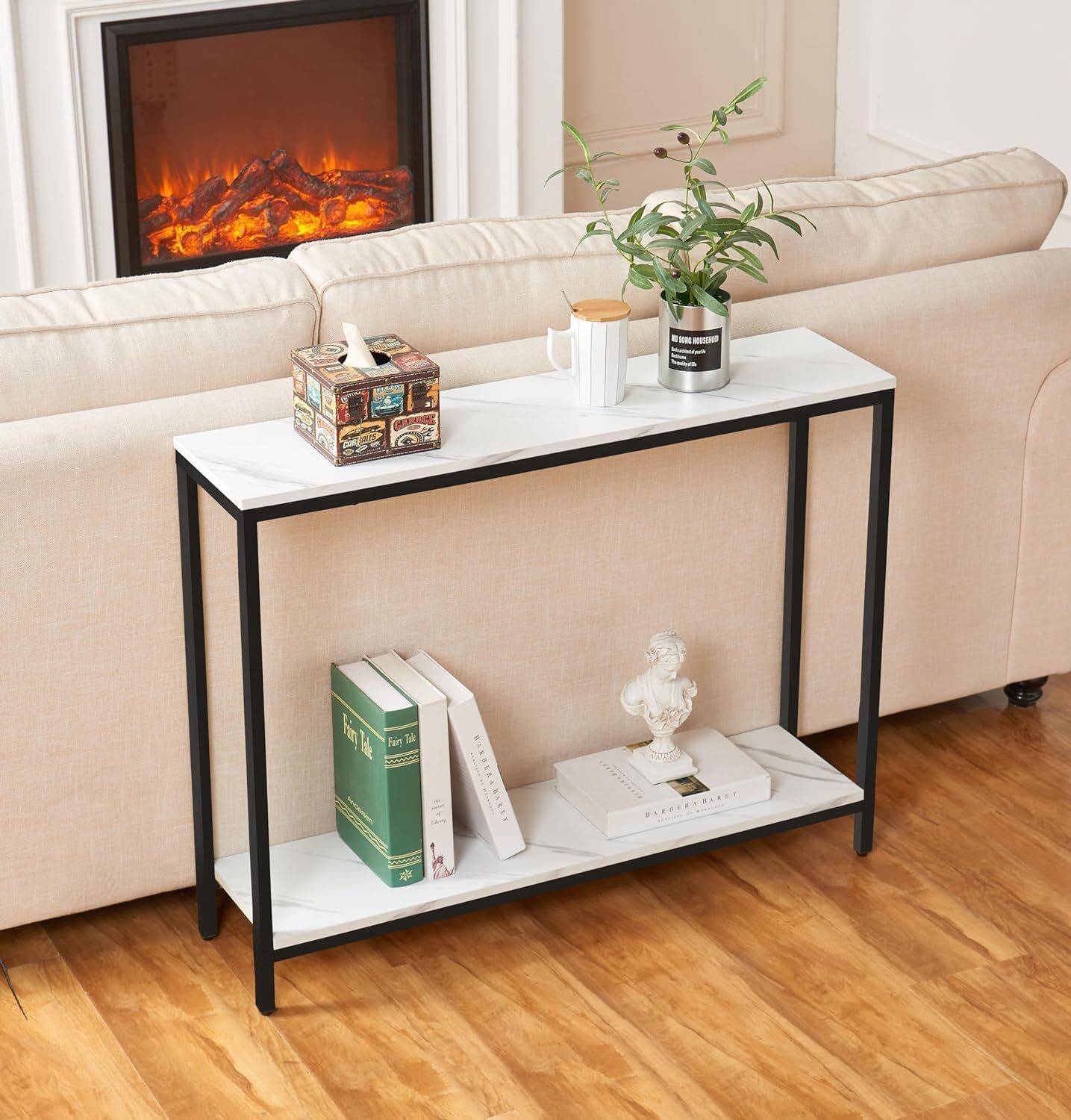 Expressow Enterprises Metal frame Engineering wood top Metal Cons