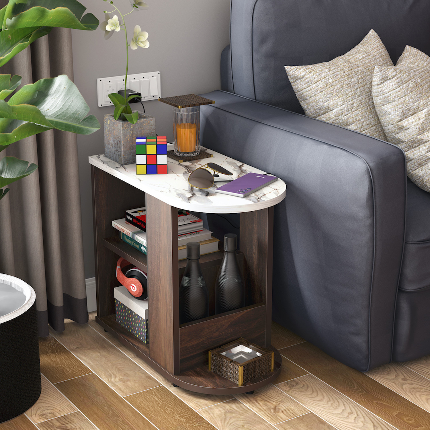 Image of Studio Kook Bene Engineered Wood Side Table