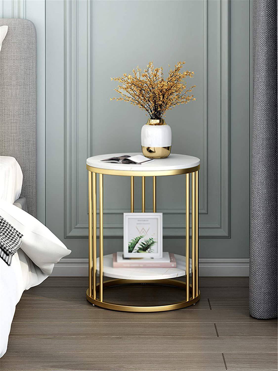Smarts collection Round Sofa Side Table, End Tables Corner Table
