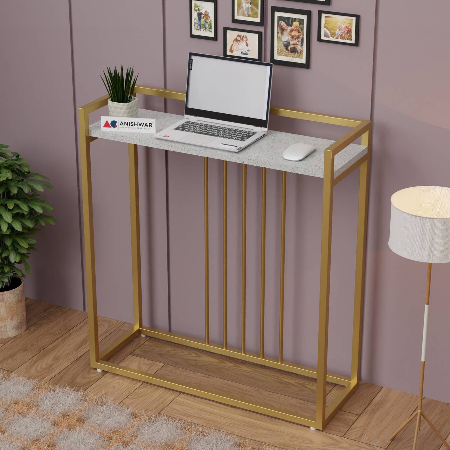 Anishwar Nordic style, Hall Table, Living Room Table Metal Consol