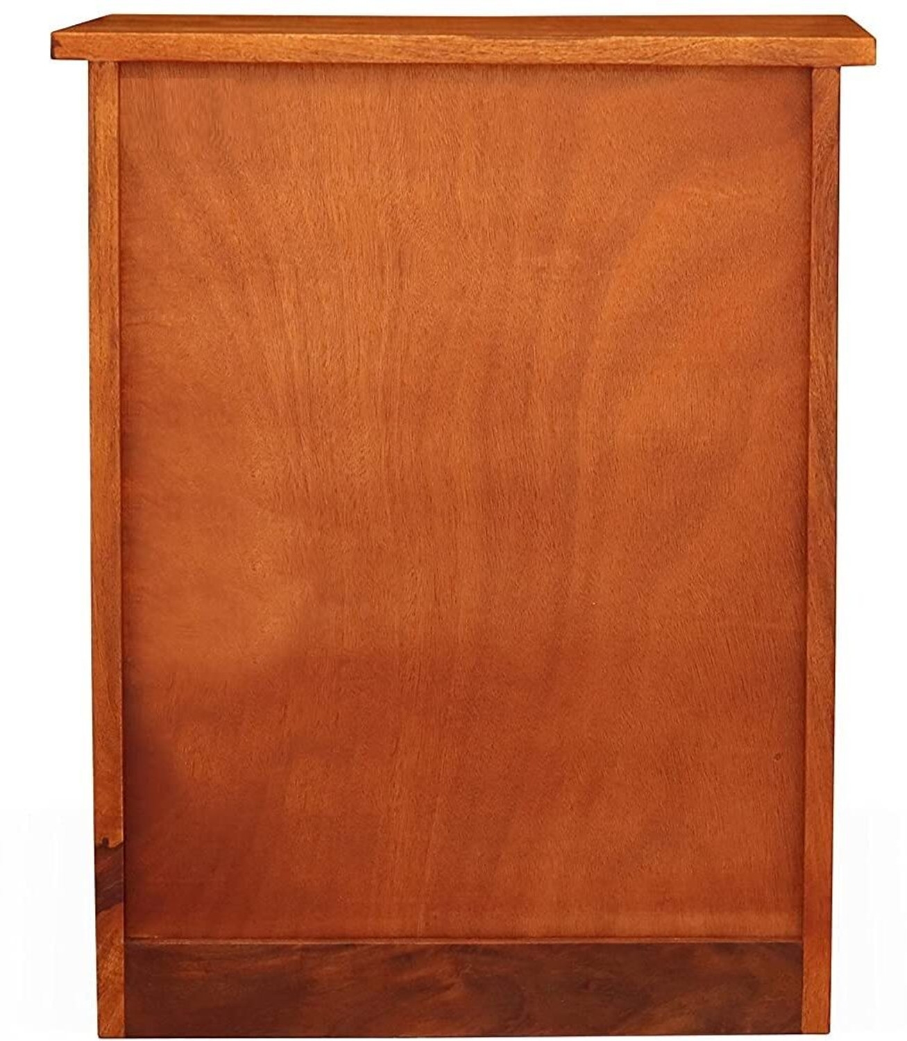 Image of Tannu Craft Sheesham wood Bedside Table 3 drawer Living room Night Lamp Solid wood End Table Solid Wood Bedside Table