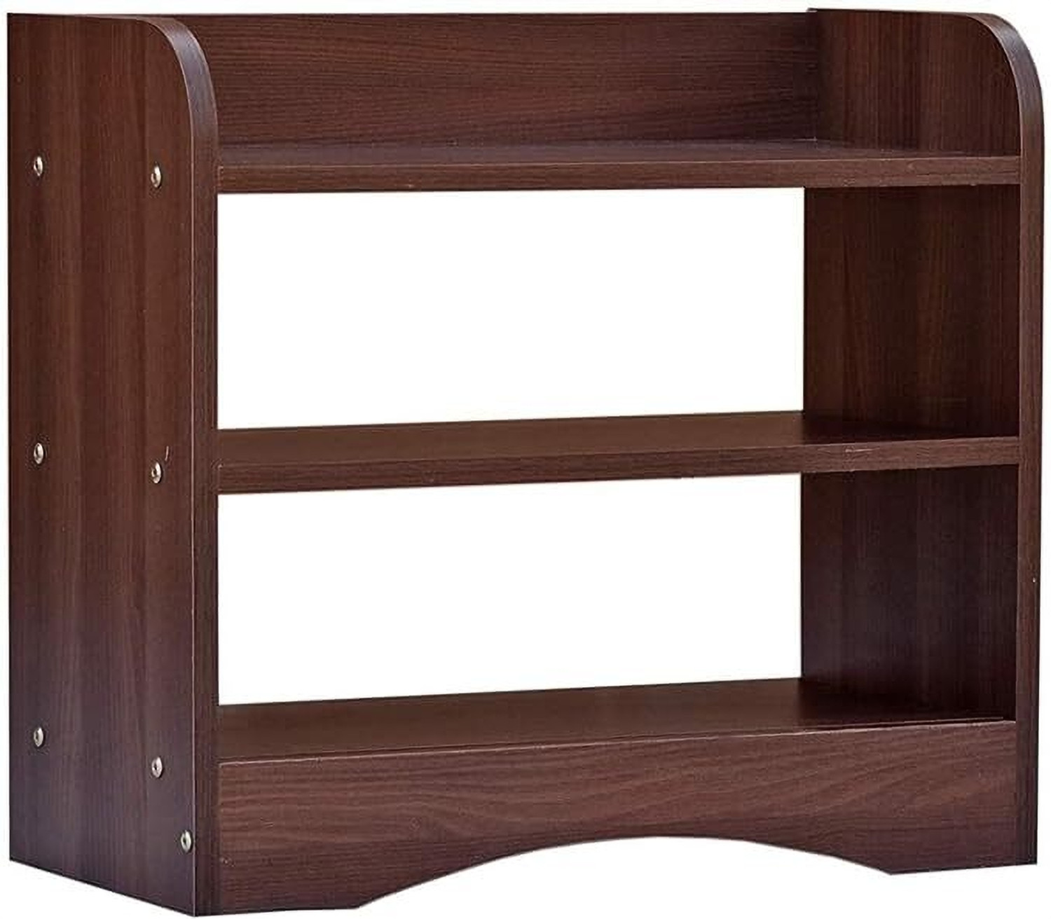 Image of MULTIBUY Modern Bedside Table with 3 Shelves,Bed Side Table Engineered Wood End Table