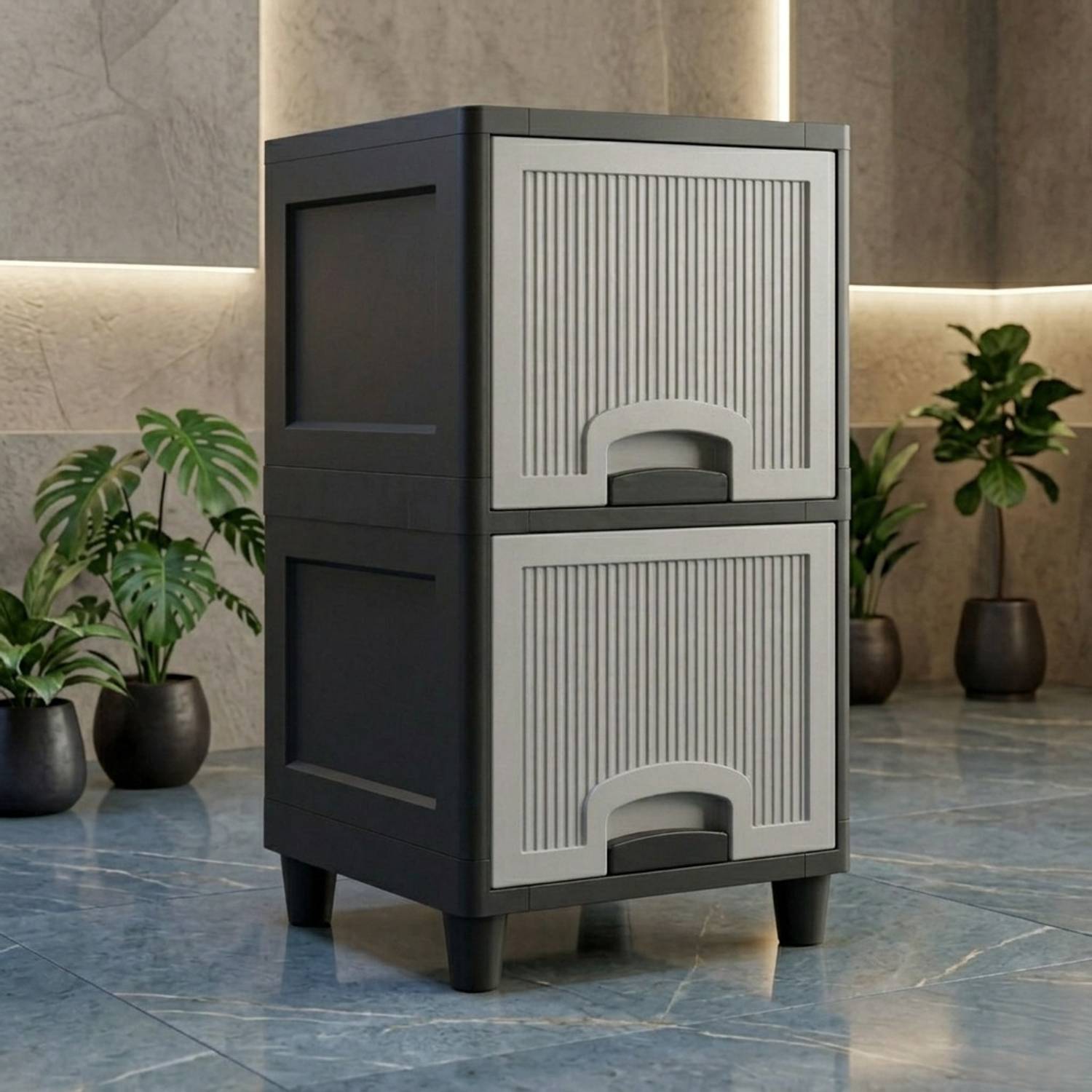 Surety for Safety Heavy Duty Plastic Storage Cabinet For Homes an