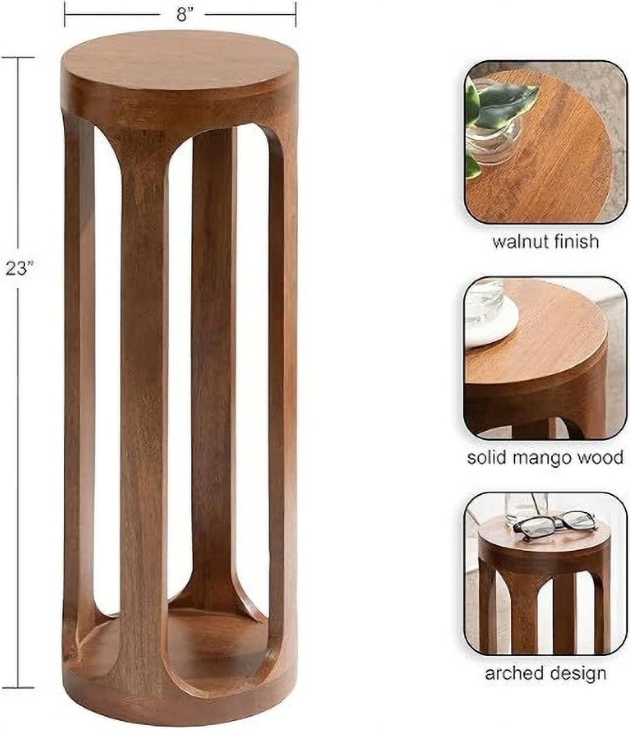 Image of WOOD MINE Engineered Wood Side Table
