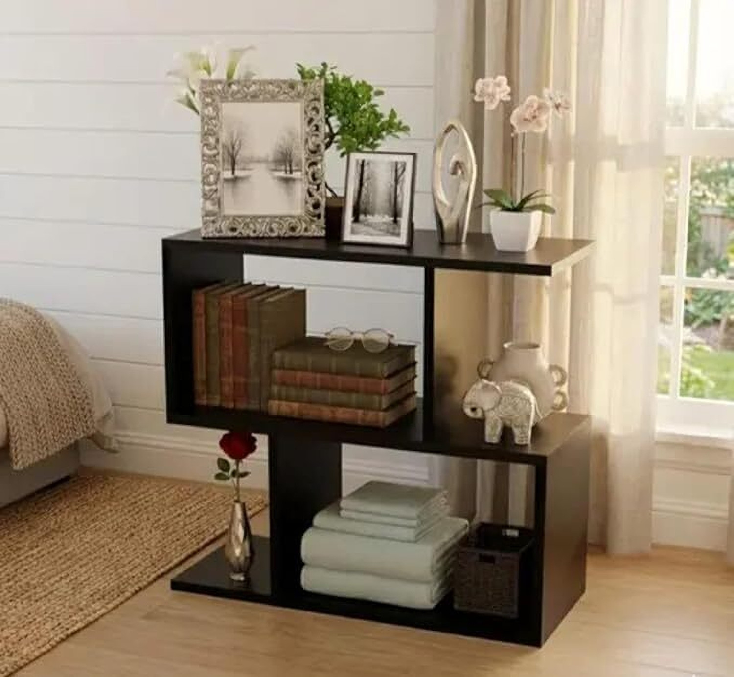 Image of Shivi Aanaya Enterprises ZR01 Engineered Wood Bedside Table