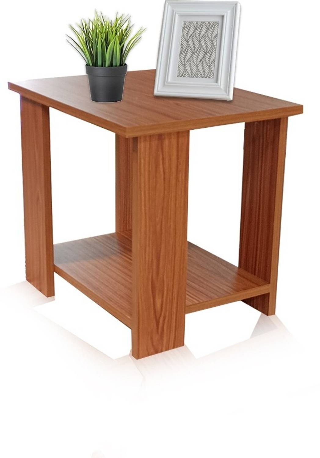MONTAGE Engineered Wood Bed Side Table Rectangular Stool Table En