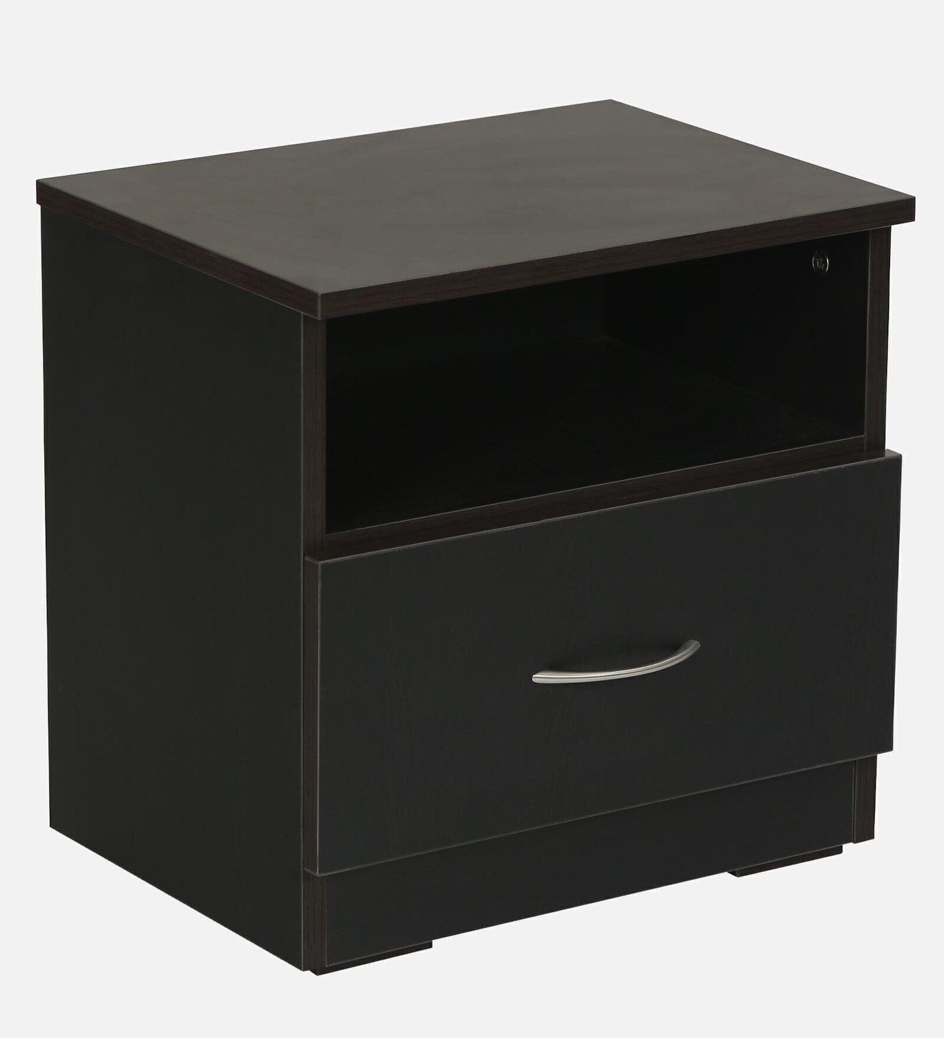 Image of Mintwud from Pepperfry Kuruma Bedside Table /End Table For Bedroom /Living Room Engineered Wood Bedside Table