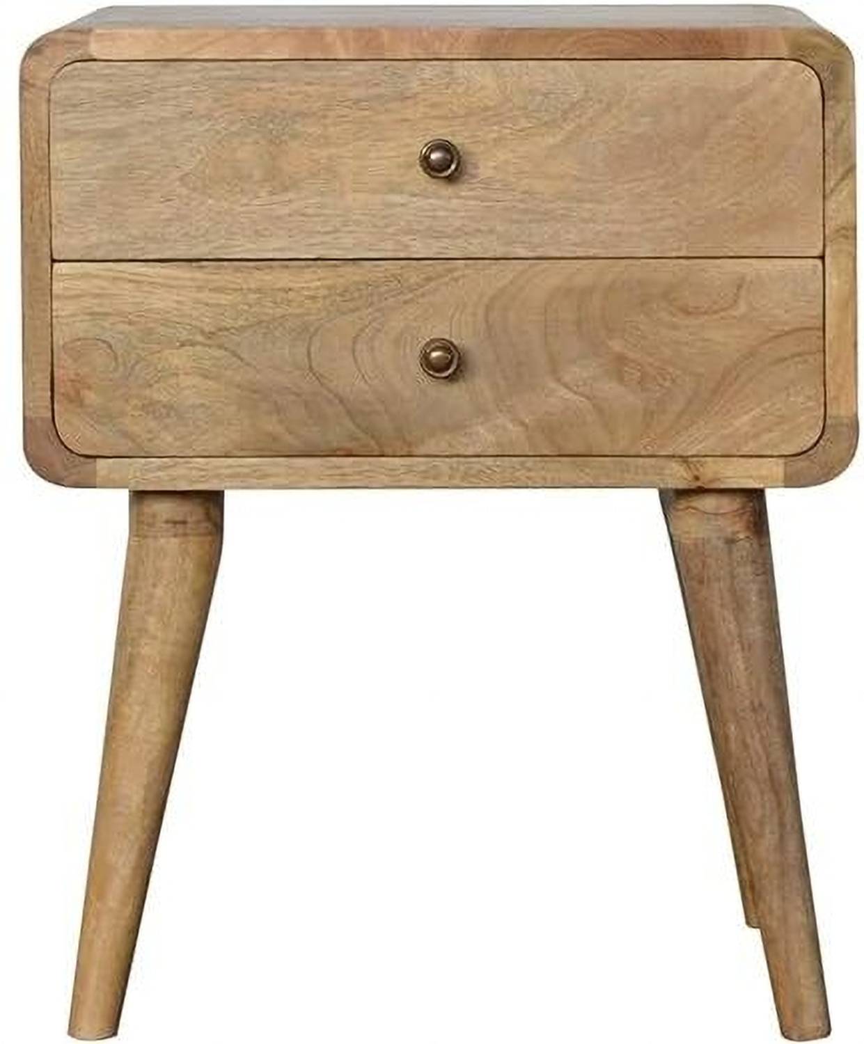 Knite Craft Solid Wood Side Table (Finish Color - Natural honey c
