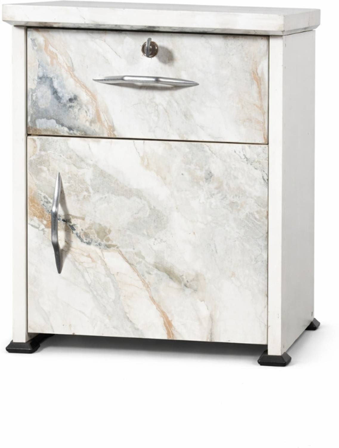 MAHAKAL F Bed Side Table Engineered Wood Bedside Table (Finish Co