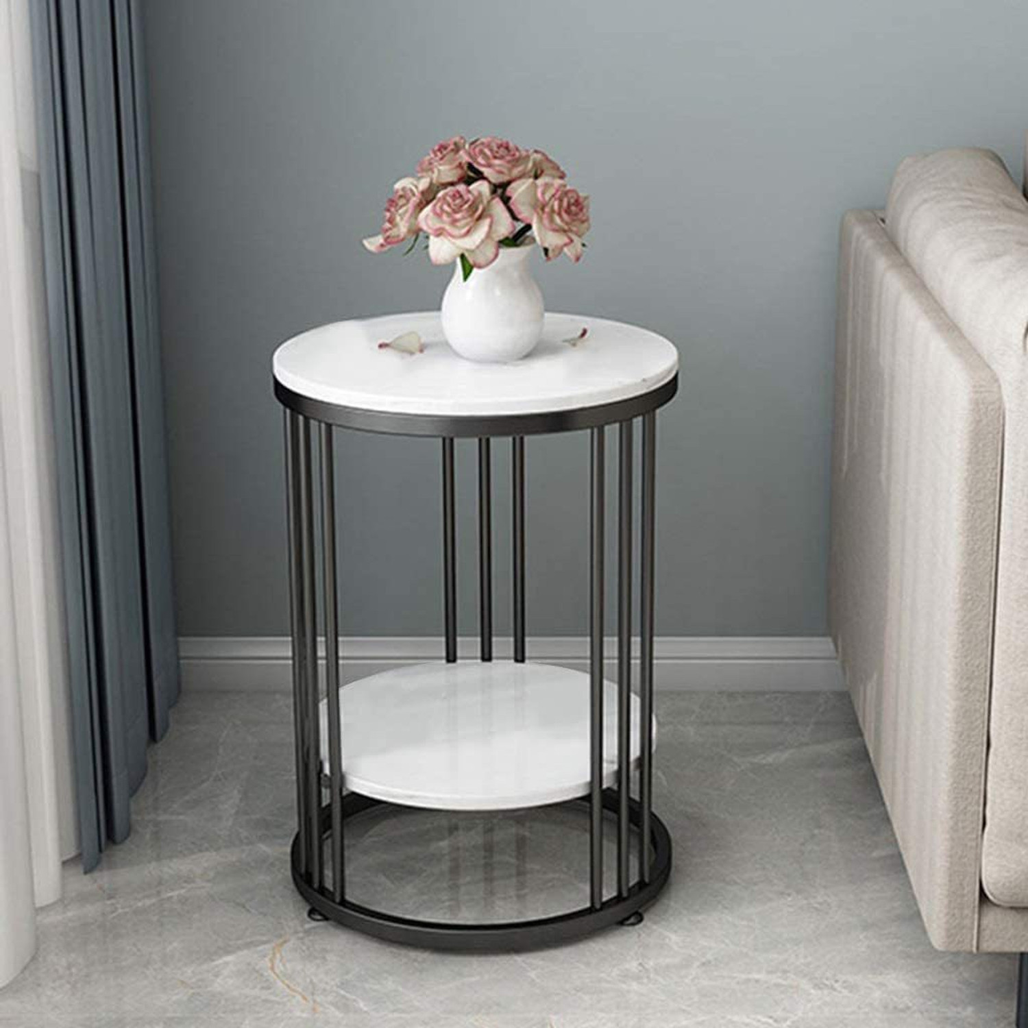 Image of Smarts collection Metal Side Table