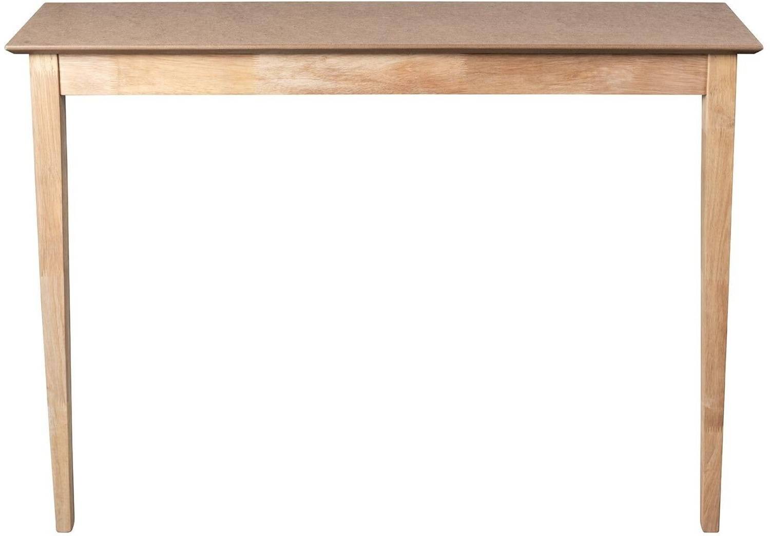 Woodefly Solid Wood Console Table (Finish Color - Brown, DIY(Do-I