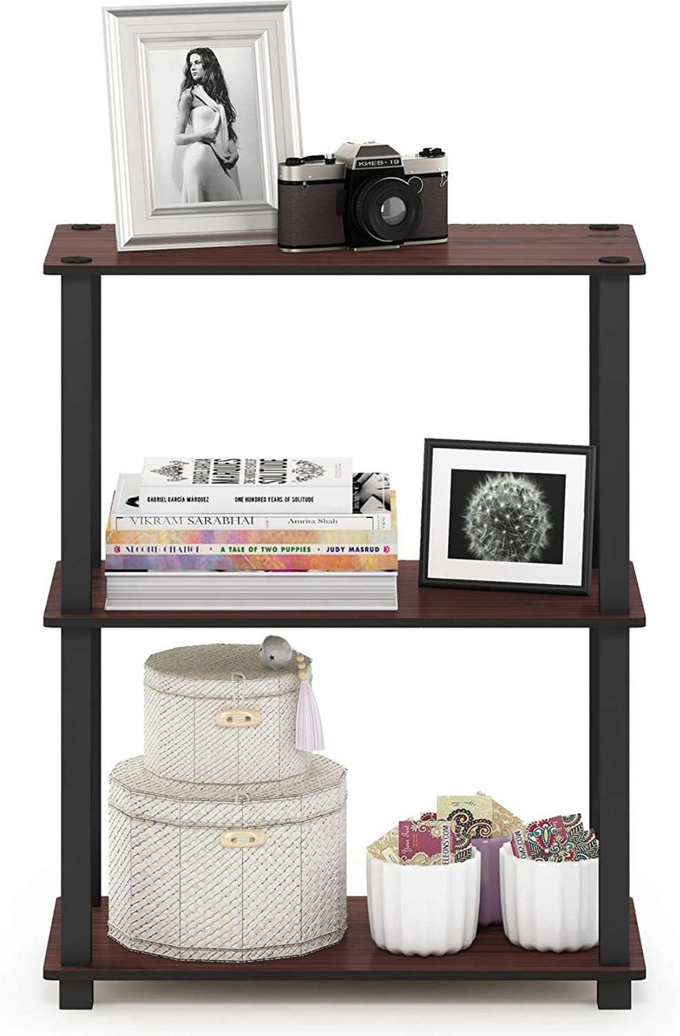 Image of pndggroup Wooden Rectangular Side Table / Coffee Table / Bed Side Table Engineered Wood Side Table