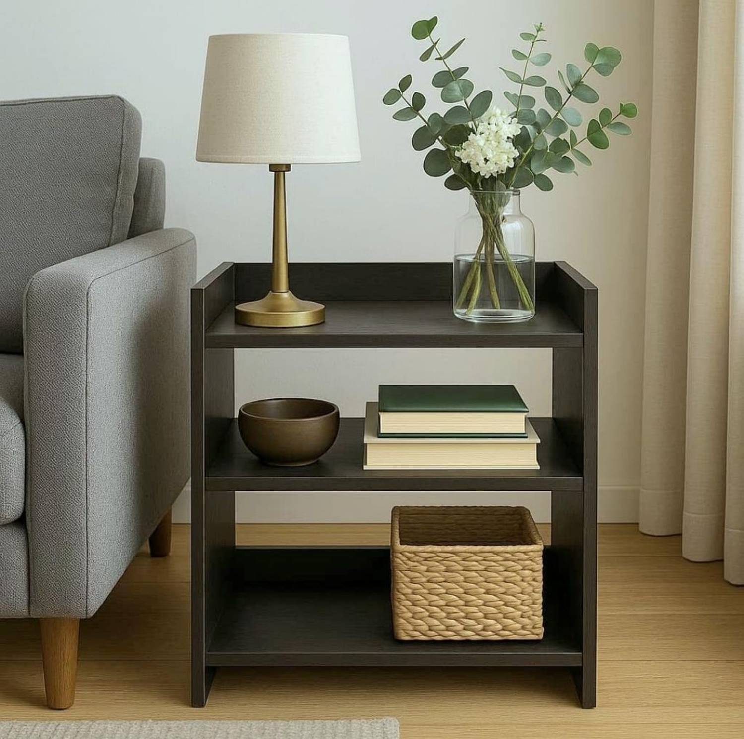 Aviditam Bedside Table Bedside table modern design Engineered Woo