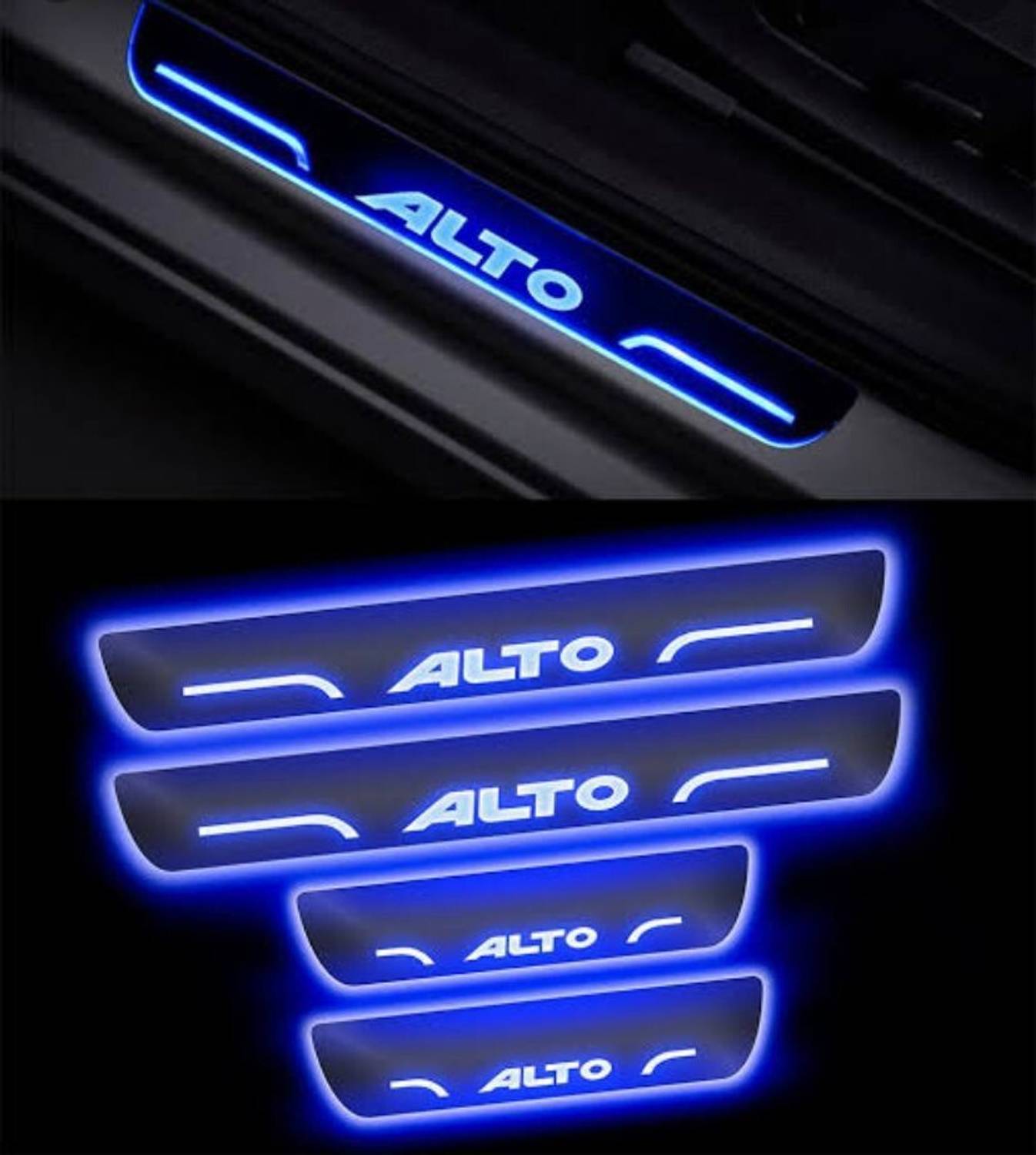 RohanEshop Maruti Suzuki Alto LED Sill Plate - Image 1