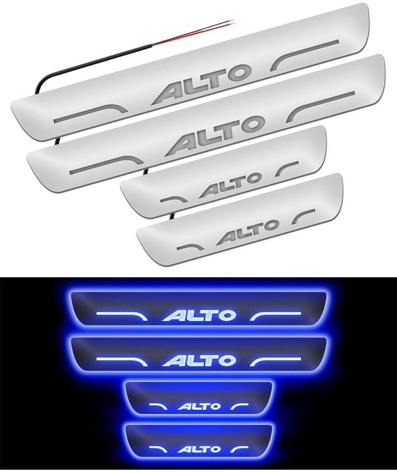 RohanEshop Maruti Suzuki Alto LED Sill Plate - Image 5
