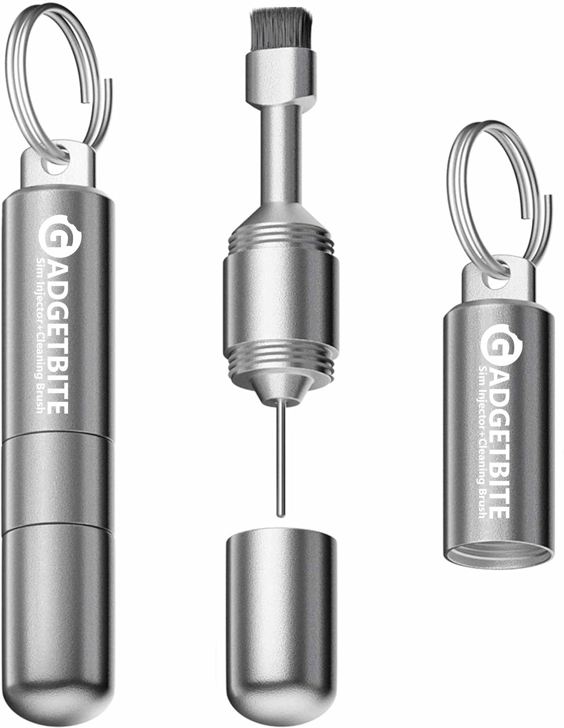 Image of GadgetBite Premium SIM Ejector Pin with Mobile Cleaning Kit for iPhone Android Devices Sim Adapter