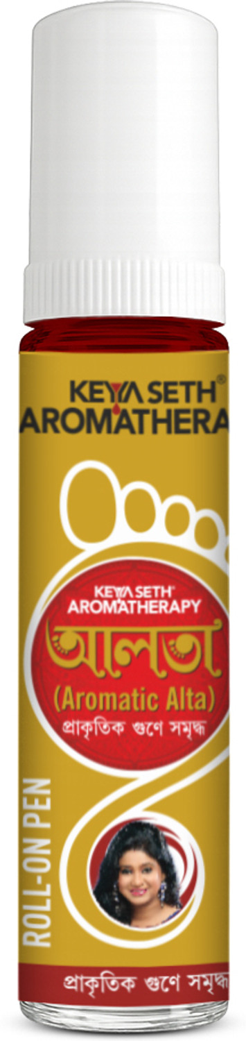 Image of KEYA SETH AROMATHERAPY 100% Natural Red Alta Feet Colour Enriched with Floral Pigments, No Side Effects 100% Natural Aromatic Alta