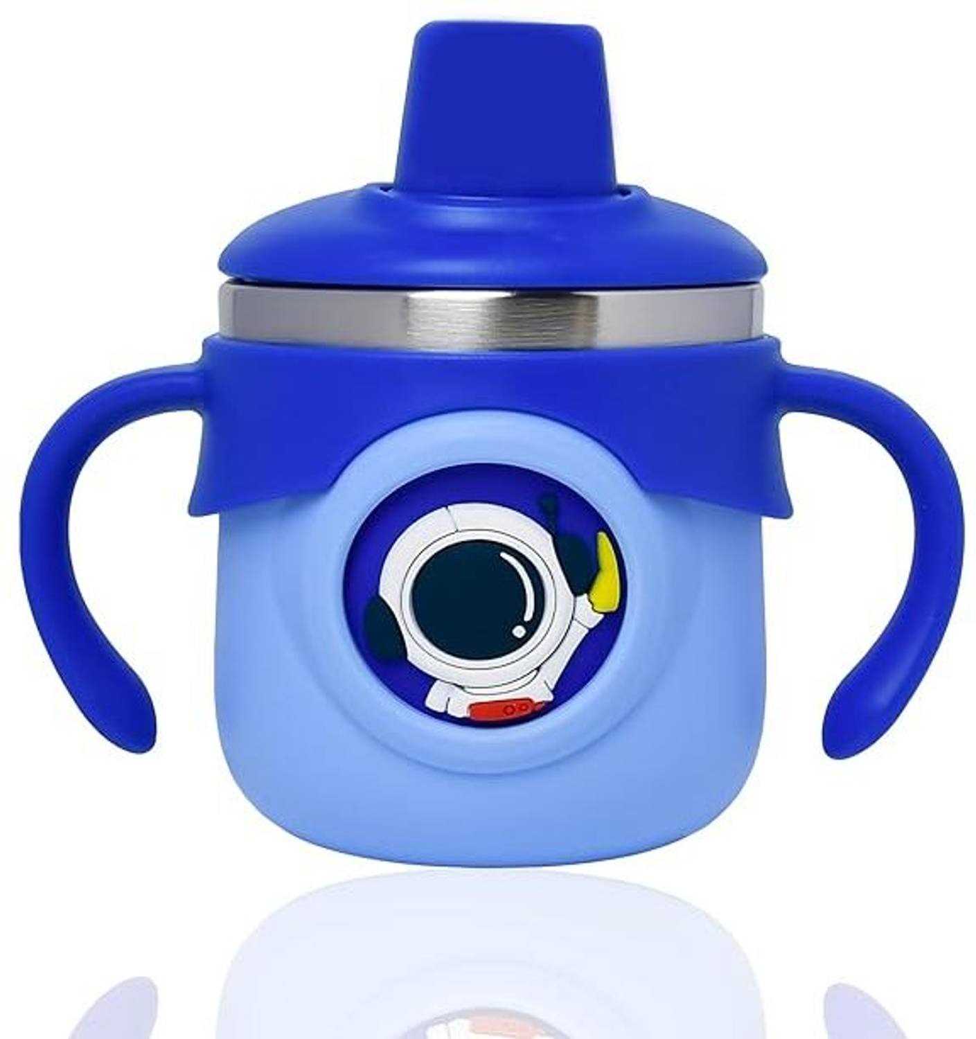 ApexUni Stainless Steel Insulated Hot & Cold Sipper Bottle for Baby