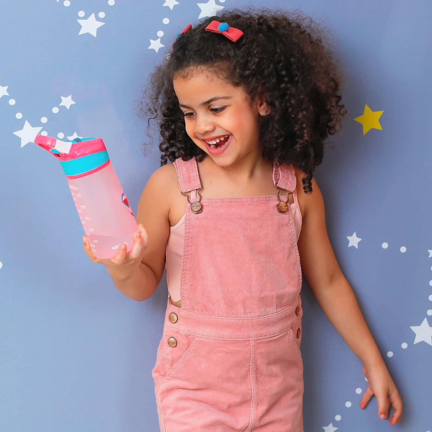 Image of Rabitat Diva Snap Lock Tritan Sipper Water for Kids